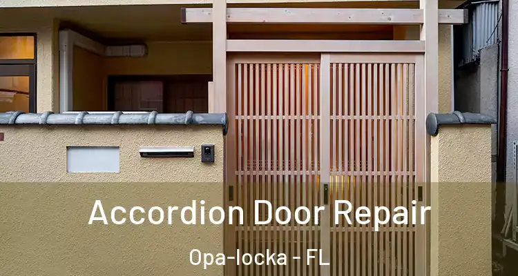  Accordion Door Repair Opa-locka - FL