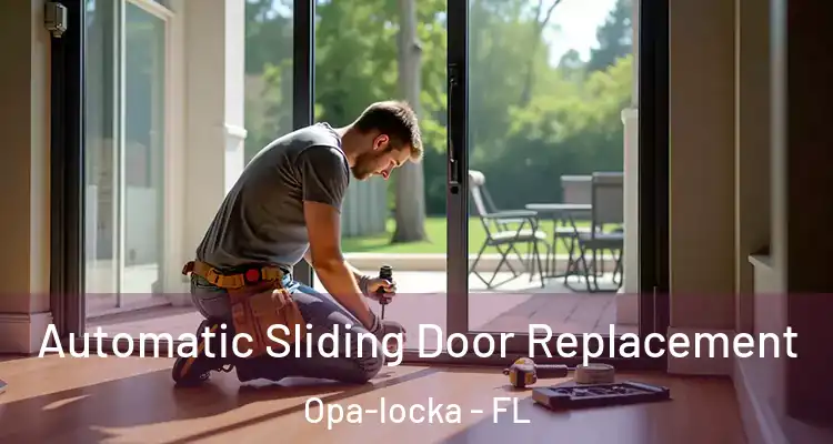  Automatic Sliding Door Replacement Opa-locka - FL