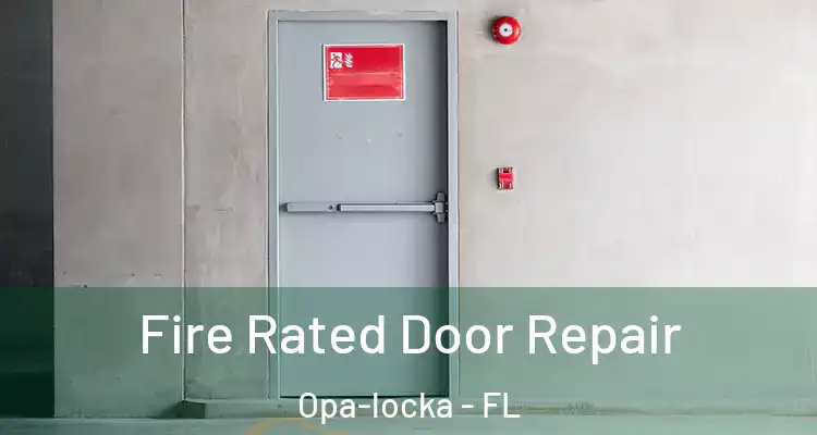  Fire Rated Door Repair Opa-locka - FL