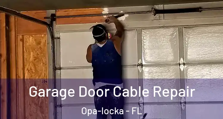  Garage Door Cable Repair Opa-locka - FL