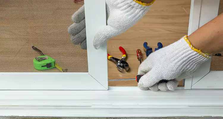 Sliding Glass Door Off Rails Repair in Opa-locka, FL