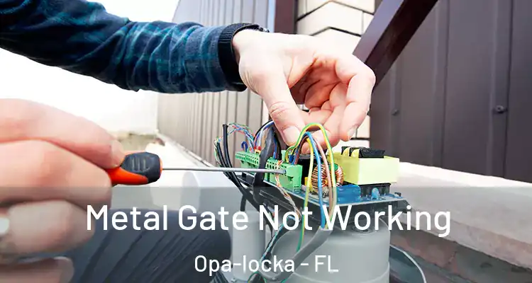  Metal Gate Not Working Opa-locka - FL