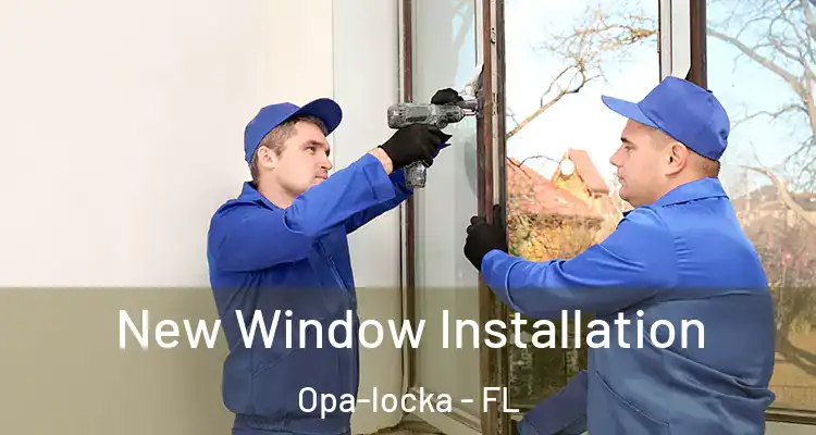  New Window Installation Opa-locka - FL