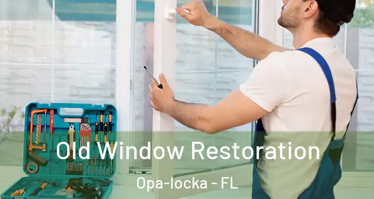  Old Window Restoration Opa-locka - FL