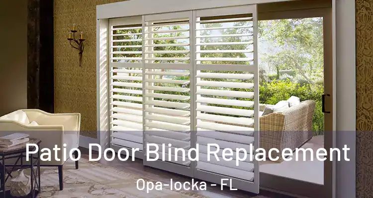  Patio Door Blind Replacement Opa-locka - FL