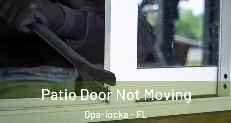  Patio Door Not Moving Opa-locka - FL