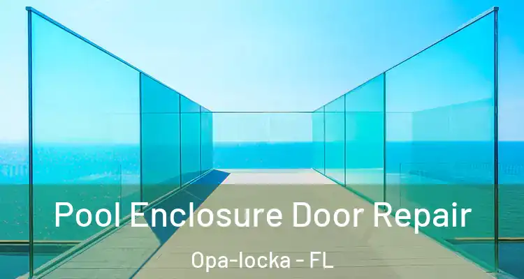  Pool Enclosure Door Repair Opa-locka - FL