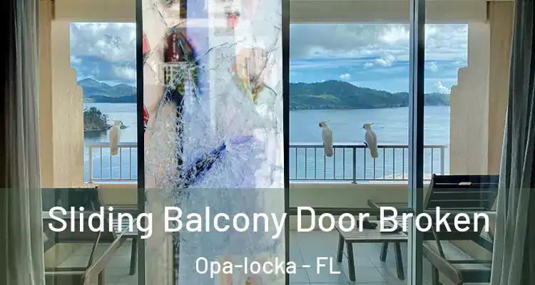  Sliding Balcony Door Broken Opa-locka - FL