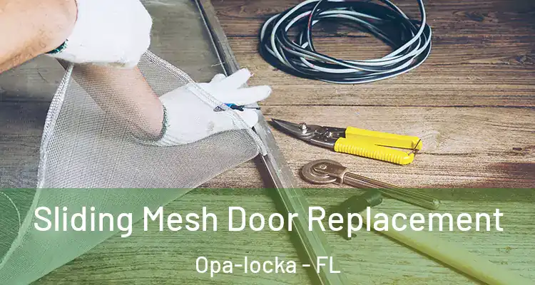  Sliding Mesh Door Replacement Opa-locka - FL