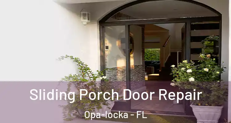  Sliding Porch Door Repair Opa-locka - FL