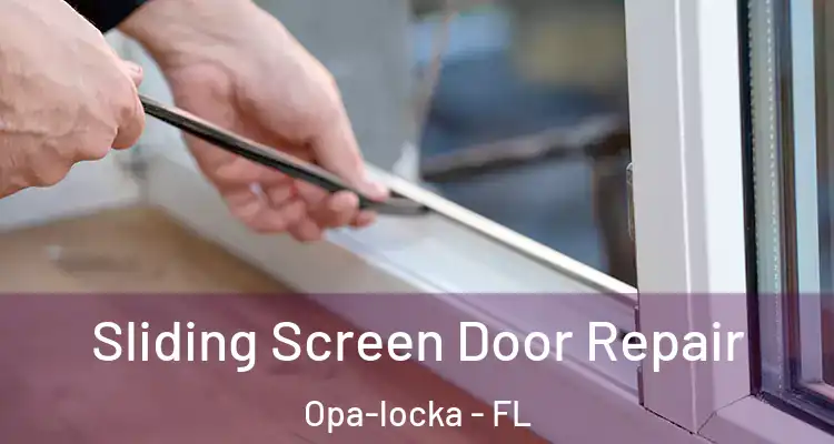  Sliding Screen Door Repair Opa-locka - FL